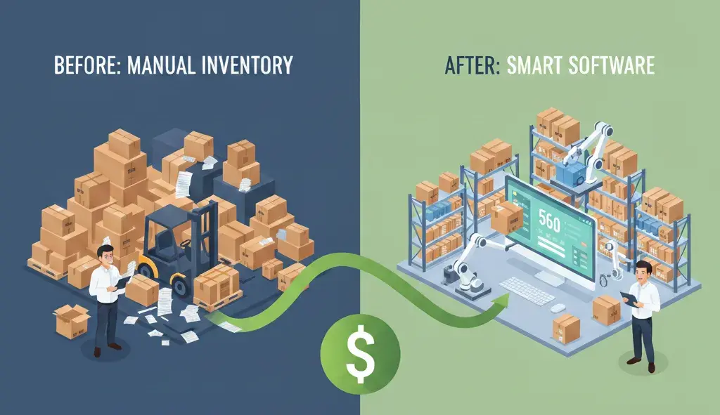 How Inventory Management Software Cuts Costs